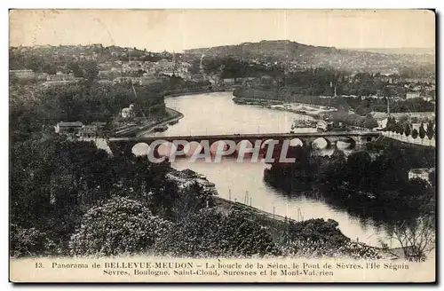 Cartes postales Panorama de Bellevue Meudon