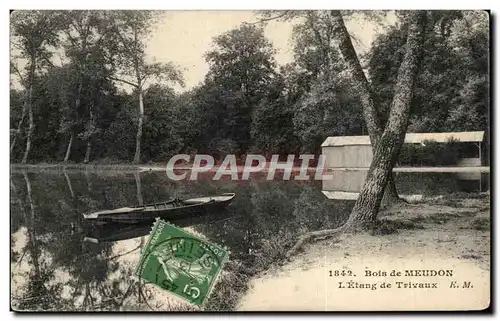 Ansichtskarte AK Bois de Meudon L Etang de Trivaux