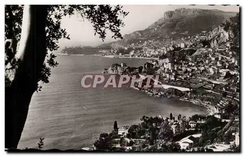 Cartes postales la Cote d Azur Monte Carlo vu de Roquebrune