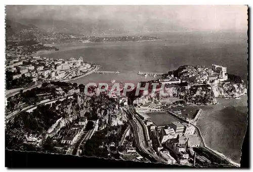 Cartes postales La Cote D Azur La Principaute de Manaco Vue generale