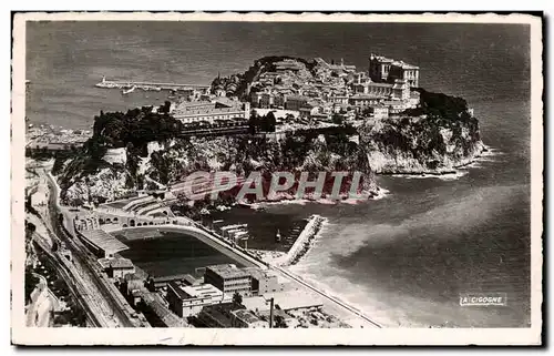 Cartes postales Monaco Le Rocher et le Stade