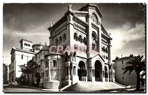 Cartes postales Monaco La Cathedrale