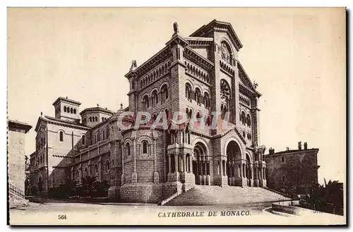 Cartes postales Cathedrale De Monaco