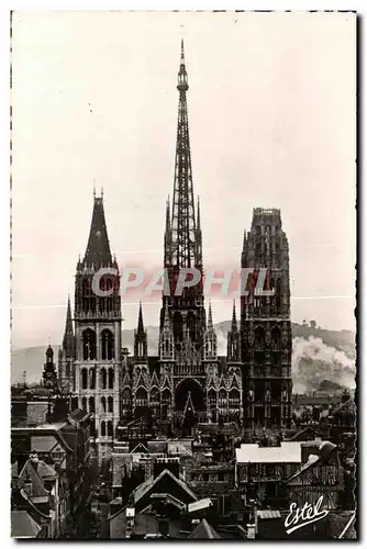 Cartes postales moderne Rouen La Cathedrale Notre Dame Notre Dame Cathedral