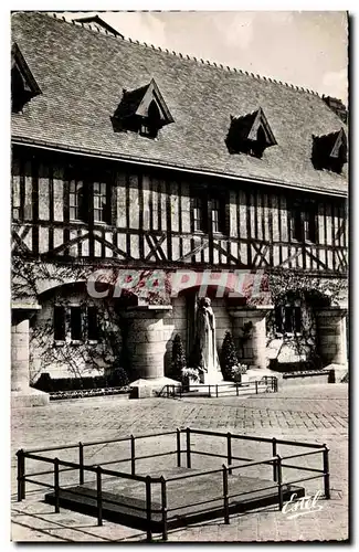 Cartes postales moderne Place du Vieux marche Rouen Statue de Jeanne d arc