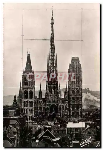 Cartes postales moderne Rouen La Cathedrale Notre Dame Notre Cathedral