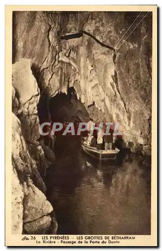 Ansichtskarte AK Les Pyrenees Les Grottes De Betharram La Riviere Passage de la Porte du Donte