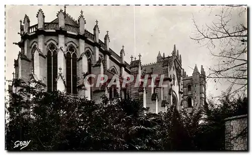 Cartes postales moderne Montpellier La Cathedrale Vue de Cote