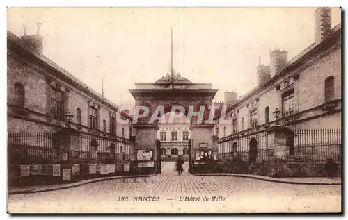 Cartes postales Nantes L Hotel de Ville