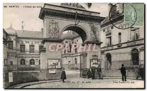 Cartes postales Nantes L Hotel de Ville