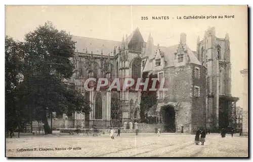 Cartes postales Nantes La Cathedrale prise au Nord