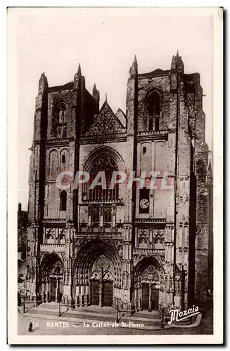 Ansichtskarte AK Nantes La Cathedrale St Pierre