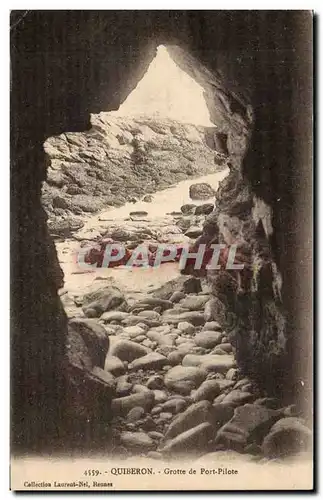 Cartes postales Quiberon Grotte De Port Pilote