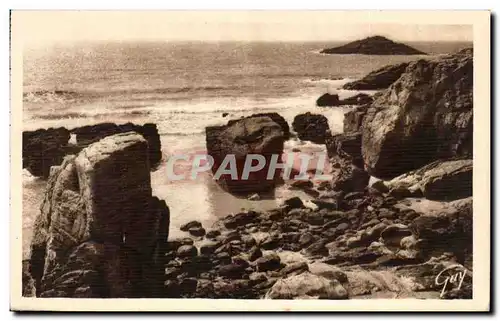 Ansichtskarte AK Quiberon La Cote Sauvage Vere Port Pigeon Et L Ile De La Truie