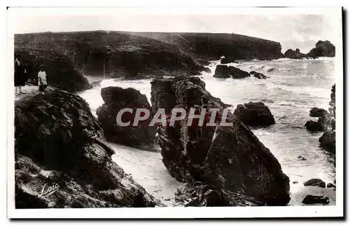 Ansichtskarte AK Presqu ile de Quiberon Port Pigeon