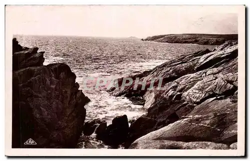 Ansichtskarte AK Quiberon Le Trou du Souffleur