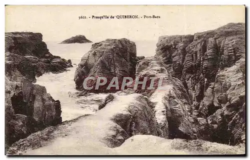 Cartes postales Presqu ile de Quiberon Port Bara