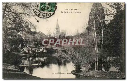 Ansichtskarte AK Nantes Le Jardin des Plantes