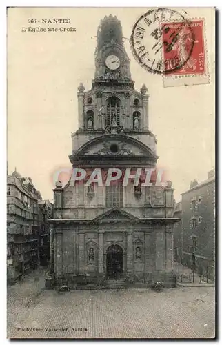 Ansichtskarte AK Nantes L Eglise Ste Croix