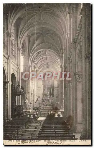 Cartes postales Ste Anne d Auray Interieur de la basilique Orgue