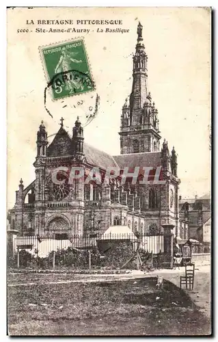 Cartes postales La Bretagne Pittoresque Ste Anne d Auray La Basilique
