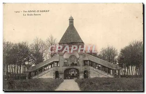 Ansichtskarte AK Ste Anne D Auray La Scala Sancta