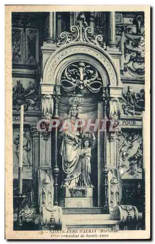 Cartes postales Sainte Anne d Auray L Autel privilegie de Sainte Anne