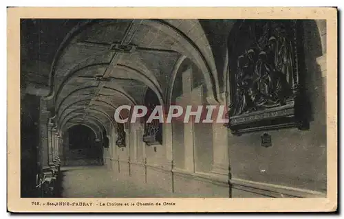 Cartes postales Ste anne d Auray Le Cloitre et le Chemin de Croix