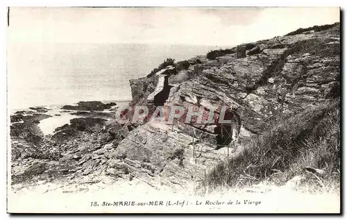 Ansichtskarte AK Sainte Marie sur Mer Rocher de la Vierge