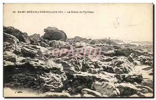 Cartes postales Saint Brevin L Ocean Le Chaos du Pointeau