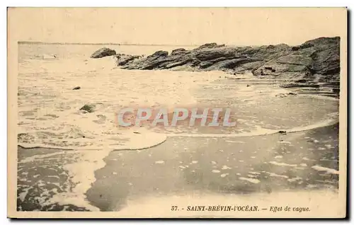 Cartes postales Saint Brevin L Ocean Effet de Vague