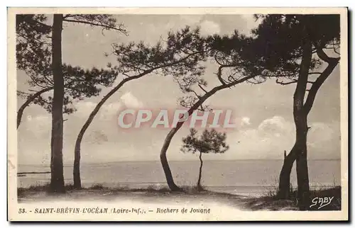 Cartes postales Saint Brevin L Ocean Rochers de Jouane