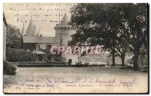 Cartes postales Pornic Le Chateau et la Terrasse