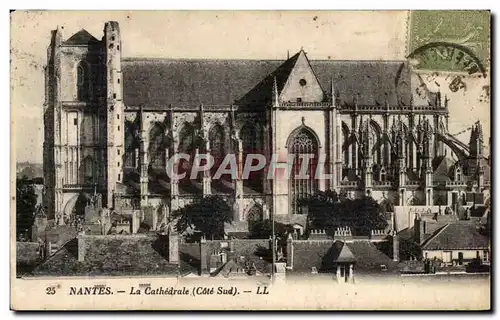 Cartes postales Nantes La Cathedrale