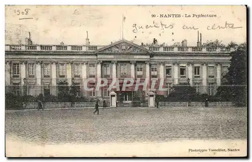 Cartes postales Nantes La Prefecture