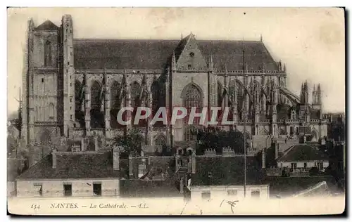 Cartes postales Nantes La Cathedrale