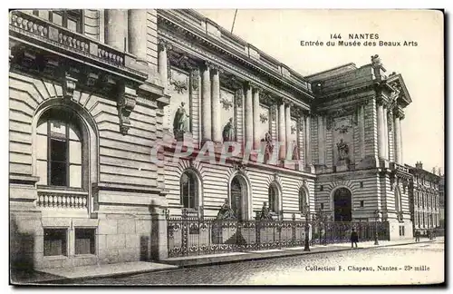 Cartes postales Nantes Entree du Musee des Beaux Arts