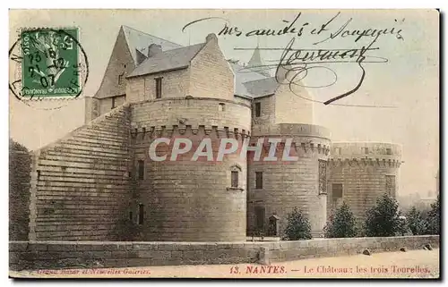 Cartes postales Nantes Le Chateau