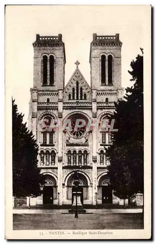 Cartes postales Nantes Basilique Saint Donatien