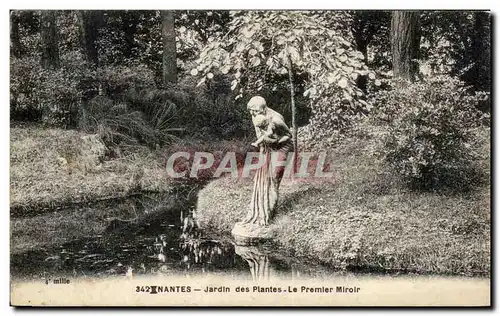 Ansichtskarte AK Nantes Jardin des Plantes Le Premier Miroir