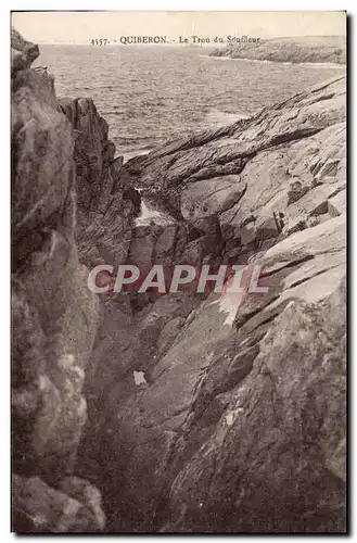 Cartes postales Quiberon Le Trou du Sonffleur