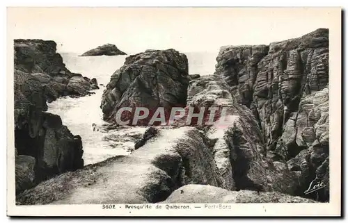 Cartes postales Quiberon Presquile de Port Bara