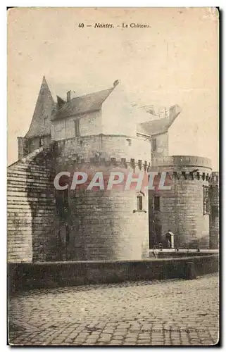 Cartes postales Nantes Le Chateau