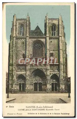 Cartes postales Nantes (Loiree Inferieure) Cathedale Saint Pierre