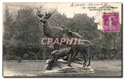 Cartes postales Nantes Jardin des plantes Les Certs Par Gardet