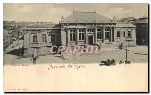 Cartes postales Havre Palais de Justice