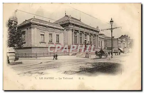 Cartes postales Le Havre Le Tribunal