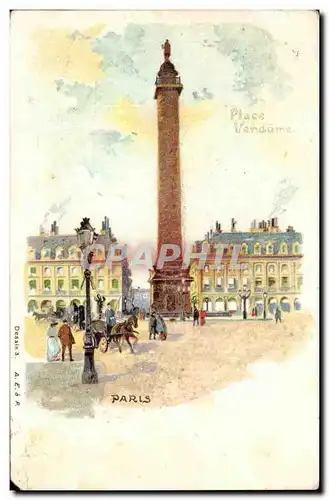 Cartes postales Paris Place Vendome