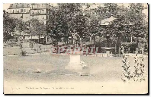 Cartes postales Paris Le Square Parmentier