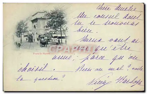 Cartes postales Paris St Martin